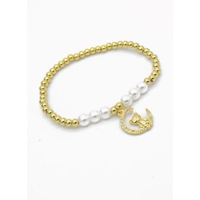 PULSERA / BRAZALETE EN RODIO CON MICROCIRCONES