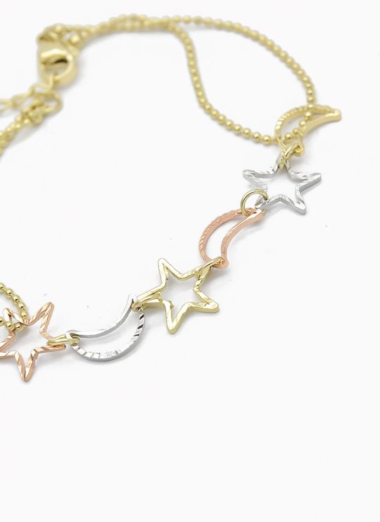 PULSERA / BRAZALETE EN RODIO CON MICROCIRCONES