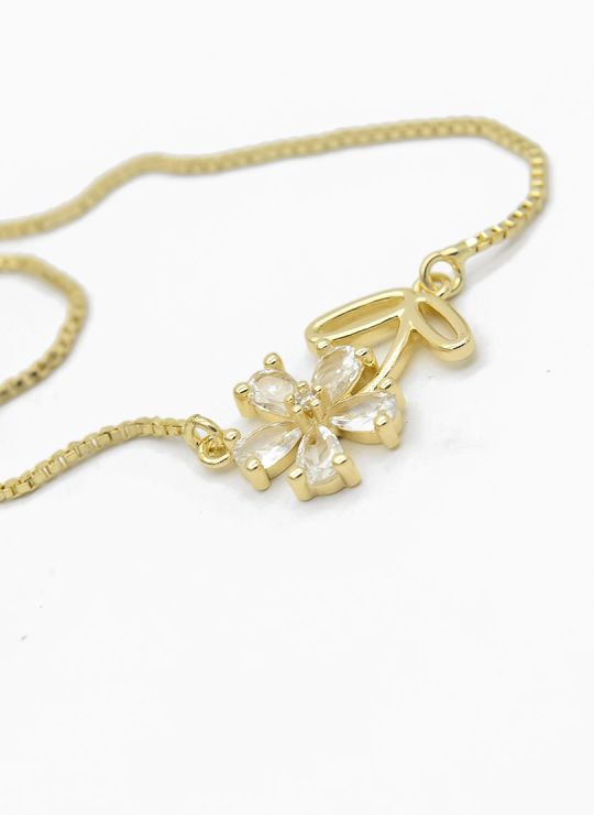 PULSERA / BRAZALETE EN RODIO CON MICROCIRCONES