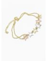 PULSERA / BRAZALETE EN RODIO CON MICROCIRCONES
