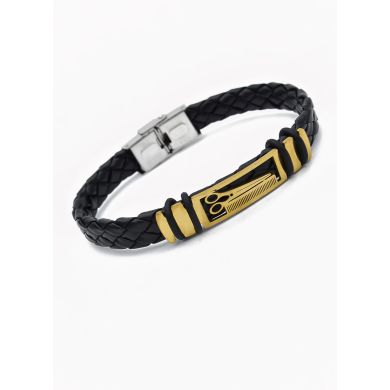 PULSERA NEOPRENO CON ACERO INOXIDABLE Y PLACA CON DISEÑO