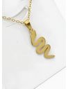 SET DE COLLAR, DIJE Y ARETES EN ACERO INOXIDABLE 316L