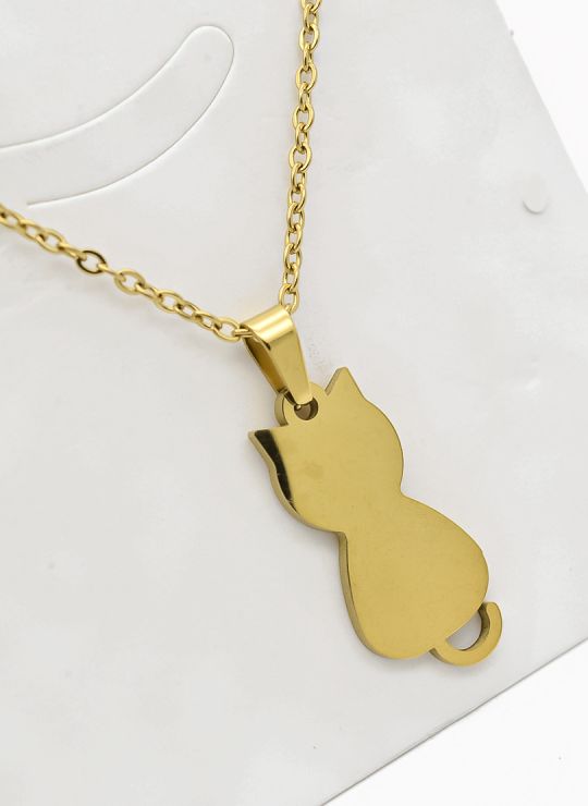 SET DE COLLAR, DIJE Y ARETES EN ACERO INOXIDABLE 316L