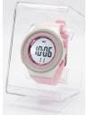 RELOJ CON ESTUCHE MINGRUI SUMERGIBLE 3 METROS DIGITAL FUNCIONAL AL 100% PULSO EN GOMA RESISTENTE- GARANTIA DE 3 MESES