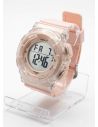 RELOJ CON ESTUCHE MINGRUI SUMERGIBLE 3 METROS DIGITAL FUNCIONAL AL 100% PULSO EN GOMA RESISTENTE- GARANTIA DE 3 MESES