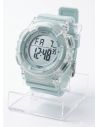 RELOJ CON ESTUCHE MINGRUI SUMERGIBLE 3 METROS DIGITAL FUNCIONAL AL 100% PULSO EN GOMA RESISTENTE- GARANTIA DE 3 MESES