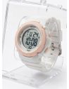 RELOJ CON ESTUCHE MINGRUI SUMERGIBLE 3 METROS DIGITAL FUNCIONAL AL 100% PULSO EN GOMA RESISTENTE- GARANTIA DE 3 MESES