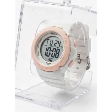 RELOJ CON ESTUCHE MINGRUI SUMERGIBLE 3 METROS DIGITAL FUNCIONAL AL 100% PULSO EN GOMA RESISTENTE- GARANTIA DE 3 MESES