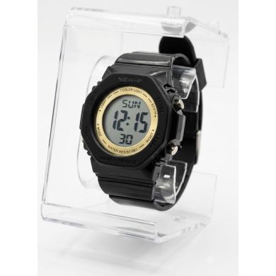 RELOJ CON ESTUCHE MINGRUI SUMERGIBLE 3 METROS DIGITAL FUNCIONAL AL 100% PULSO EN GOMA RESISTENTE- GARANTIA DE 3 MESES