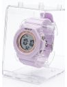 RELOJ CON ESTUCHE MINGRUI SUMERGIBLE 3 METROS DIGITAL FUNCIONAL AL 100% PULSO EN GOMA RESISTENTE- GARANTIA DE 3 MESES