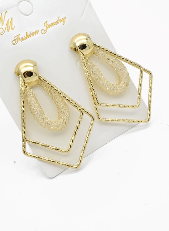 ARETES RODIO MARCA XUPING MICROCIRCONES /YSX