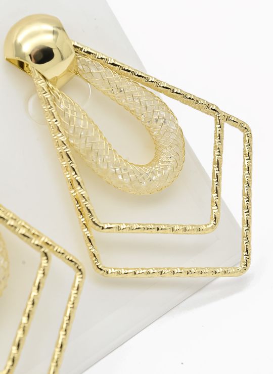 ARETES RODIO MARCA XUPING MICROCIRCONES /YSX