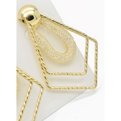 ARETES RODIO MARCA XUPING MICROCIRCONES /YSX