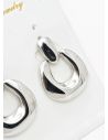 ARETES RODIO MARCA XUPING MICROCIRCONES /YSX