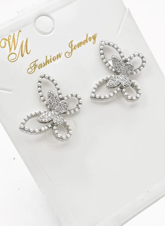 ARETES RODIO MARCA XUPING MICROCIRCONES /YSX