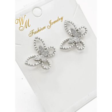ARETES RODIO MARCA XUPING MICROCIRCONES /YSX