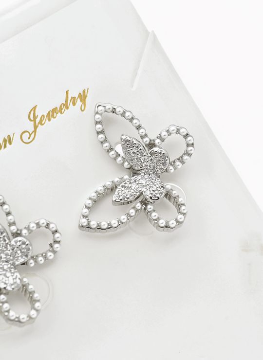 ARETES RODIO MARCA XUPING MICROCIRCONES /YSX