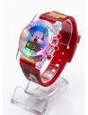 RELOJ INFANTIL LUCES DE COLORES DIGITAL/PERSONAJES/