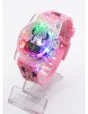 RELOJ INFANTIL LUCES DE COLORES DIGITAL/PERSONAJES/