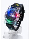 RELOJ INFANTIL LUCES DE COLORES DIGITAL/PERSONAJES/