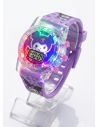 RELOJ INFANTIL LUCES DE COLORES DIGITAL/PERSONAJES/