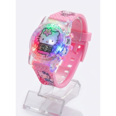 RELOJ INFANTIL LUCES DE COLORES DIGITAL/PERSONAJES/