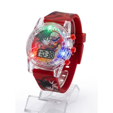 RELOJ INFANTIL LUCES DE COLORES DIGITAL/PERSONAJES/