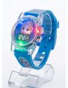 RELOJ INFANTIL LUCES DE COLORES DIGITAL/PERSONAJES/