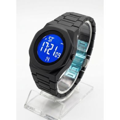 RELOJ CON ESTUCHE MINGRUI SUMERGIBLE 3 METROS DIGITAL FUNCIONAL AL 100% PULSO EN GOMA RESISTENTE- GARANTIA DE 3 MESES