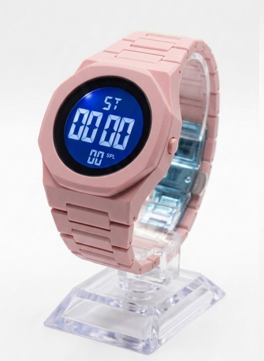 RELOJ CON ESTUCHE MINGRUI SUMERGIBLE 3 METROS DIGITAL FUNCIONAL AL 100% PULSO EN GOMA RESISTENTE- GARANTIA DE 3 MESES