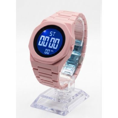 RELOJ CON ESTUCHE MINGRUI SUMERGIBLE 3 METROS DIGITAL FUNCIONAL AL 100% PULSO EN GOMA RESISTENTE- GARANTIA DE 3 MESES