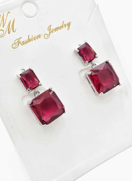 ARETES RODIO MARCA XUPING MICROCIRCONES /YSX