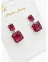 ARETES RODIO MARCA XUPING MICROCIRCONES /YSX
