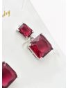 ARETES RODIO MARCA XUPING MICROCIRCONES /YSX