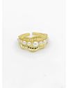 ANILLO GRADUABLE RODIO XUPING YXZ CRISTALES