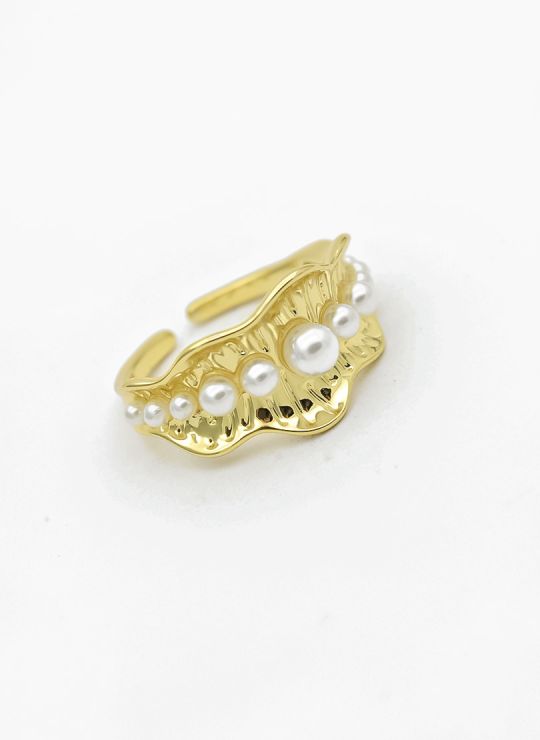 ANILLO GRADUABLE RODIO XUPING YXZ CRISTALES
