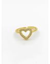 ANILLO GRADUABLE RODIO XUPING YXZ CRISTALES