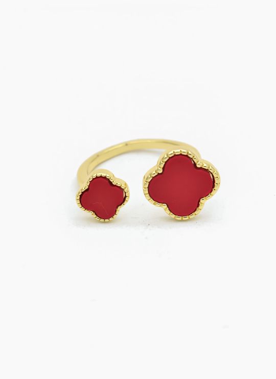 ANILLO GRADUABLE RODIO XUPING YXZ CRISTALES