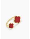 ANILLO GRADUABLE RODIO XUPING YXZ CRISTALES