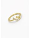 ANILLO GRADUABLE RODIO XUPING YXZ CRISTALES