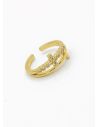ANILLO GRADUABLE RODIO XUPING YXZ CRISTALES