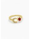 ANILLO GRADUABLE RODIO XUPING YXZ CRISTALES