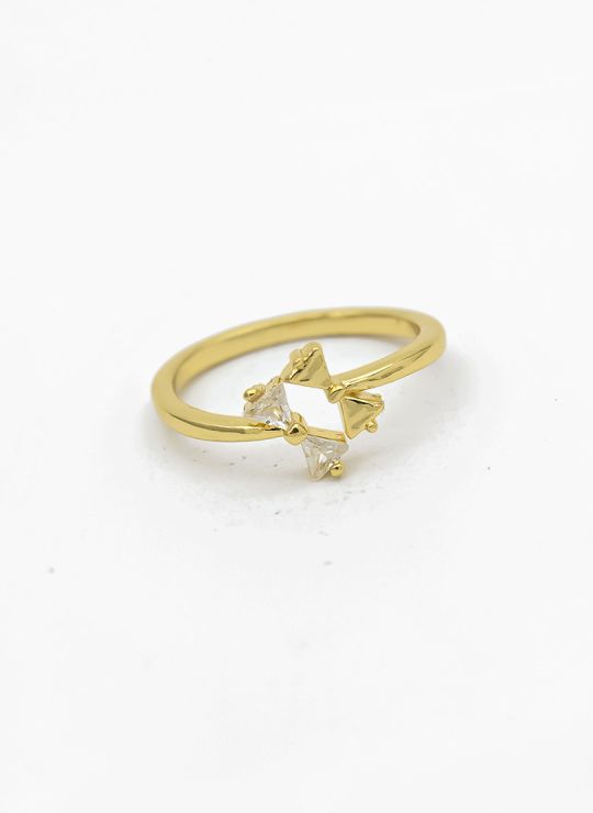 ANILLO GRADUABLE RODIO XUPING YXZ CRISTALES