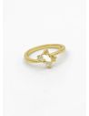 ANILLO GRADUABLE RODIO XUPING YXZ CRISTALES