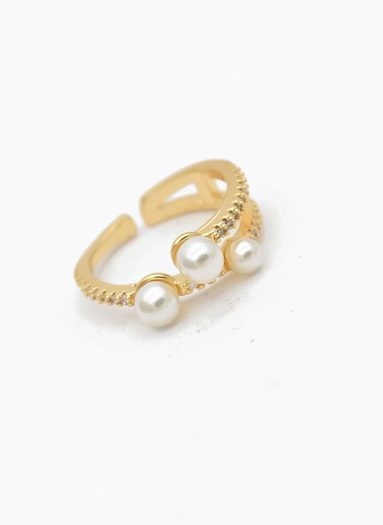 ANILLO GRADUABLE RODIO XUPING YXZ CRISTALES