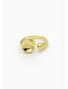 ANILLO GRADUABLE RODIO XUPING YXZ CRISTALES