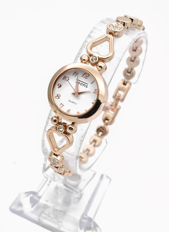 RELOJ ANALOGO CALIDAD AA PULSO METALICO / NO SUMERGIBLE