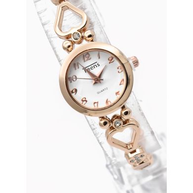 RELOJ ANALOGO CALIDAD AA PULSO METALICO / NO SUMERGIBLE