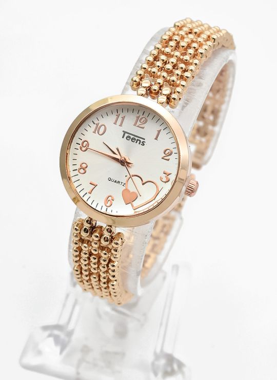 RELOJ ANALOGO CALIDAD AA PULSO METALICO / NO SUMERGIBLE
