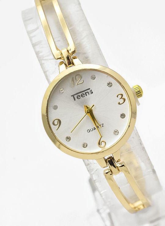 RELOJ ANALOGO CALIDAD AA PULSO METALICO / NO SUMERGIBLE
